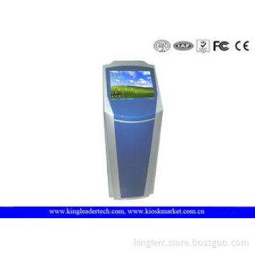 Waterproof Self-Service Touch Screen Kiosk Stand In Office